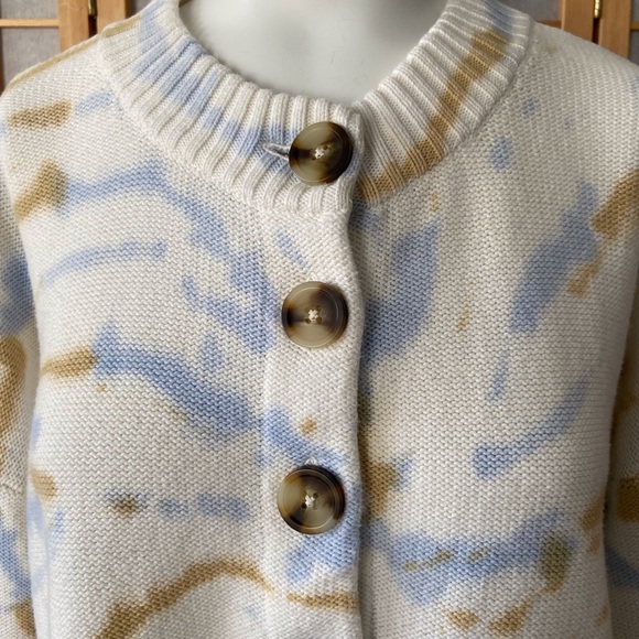 Madewell Tie Dye Broadway Cardigan Sweater - Picture 4 of 10